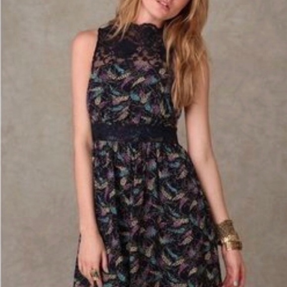 Free People Sleeveless Floral Dress - Picture 2 of 5